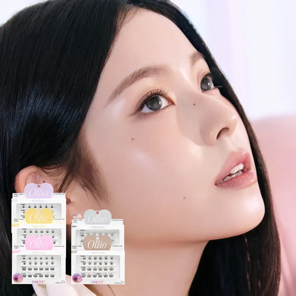 [1위속눈썹/엔믹스PICK] 올리오 노글루 속눈썹 멀티팩 5종